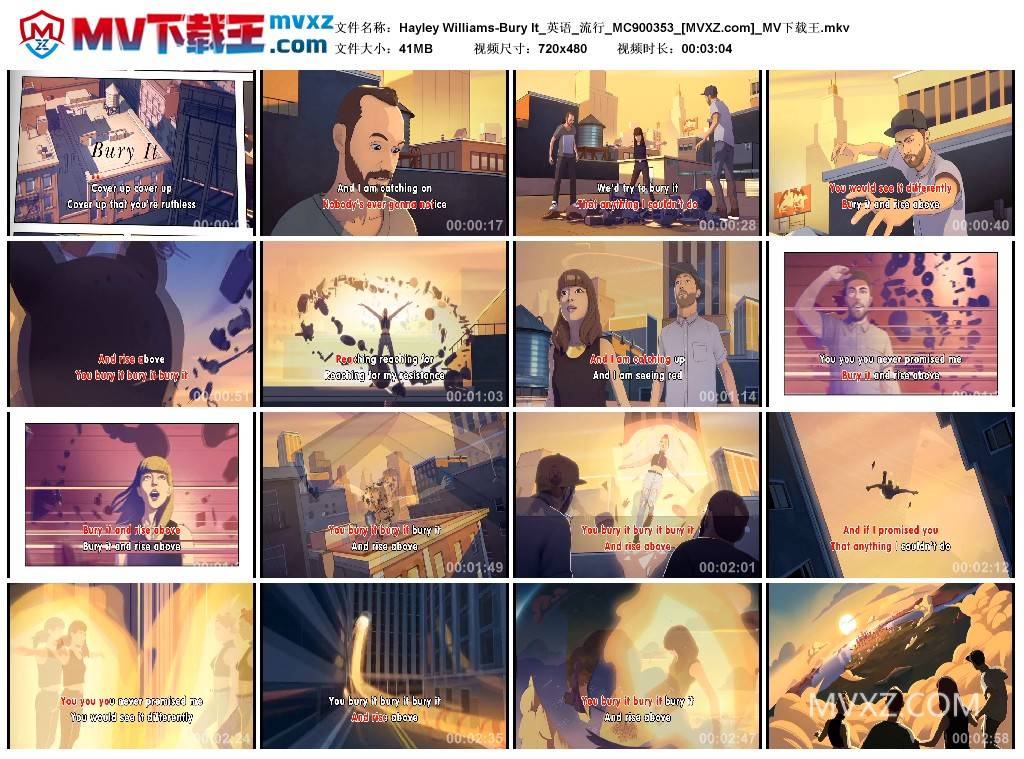 Hayley Williams-Bury It_英语_流行_MC900353